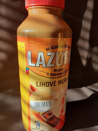 Liehové moridlo "svetlý dub"