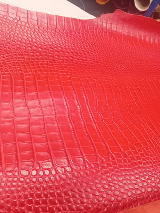 Hovädzia koža, potlač kroko III.