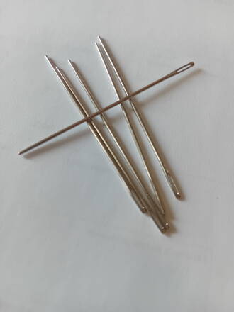 Ihla na ručné šitie, 7 cm