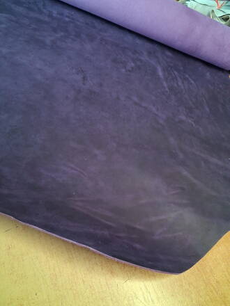 Hovädzia koža crazy fialová "POSLEDNÝ KUS"